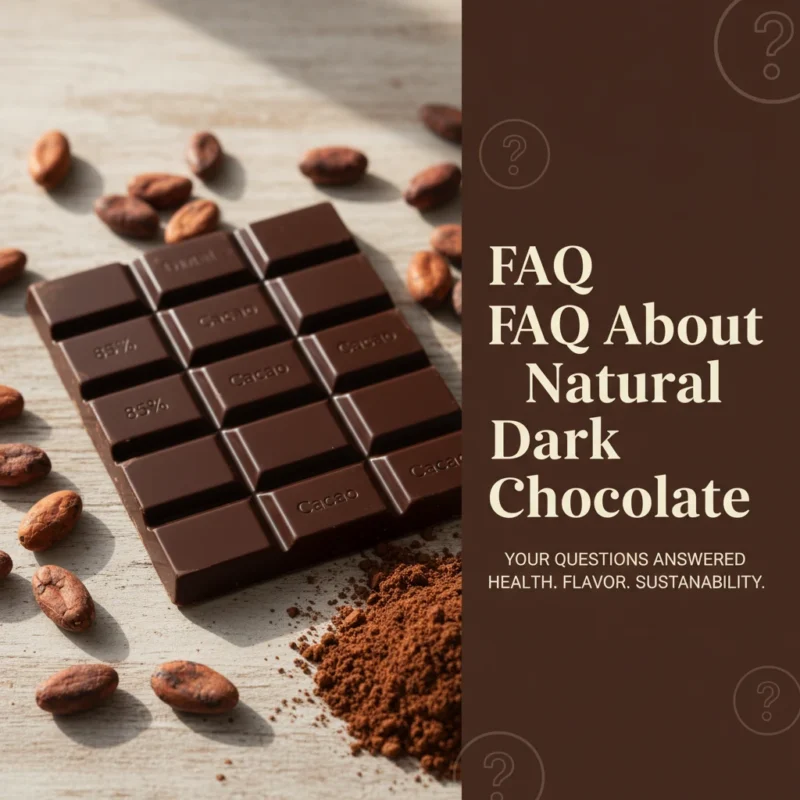 سوالات متداول در مورد سلامتی شکلات تلخ طبیعی