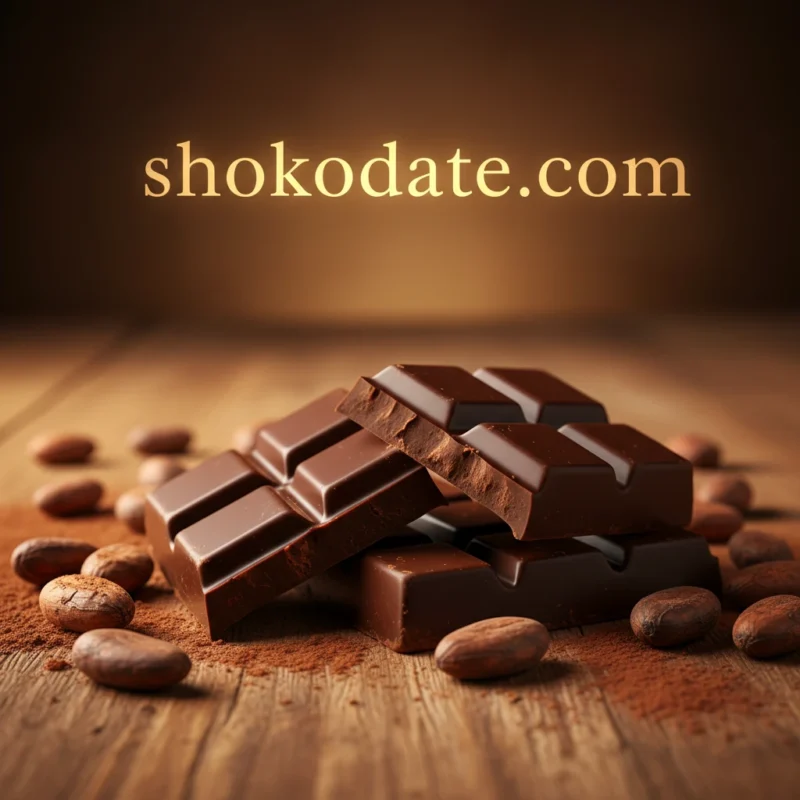شکلات تلخ طبیعی